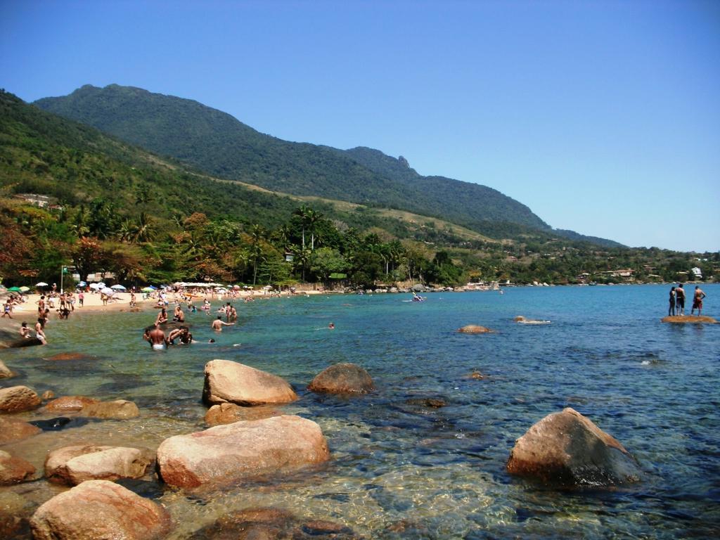 Chalés Som das Águas - Praia do Julião Ilhabela Quarto foto